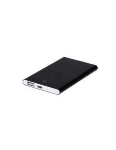 Powerbank personnalisé en aluminium recyclé 4000 mAh "BACKEN" | SIP19