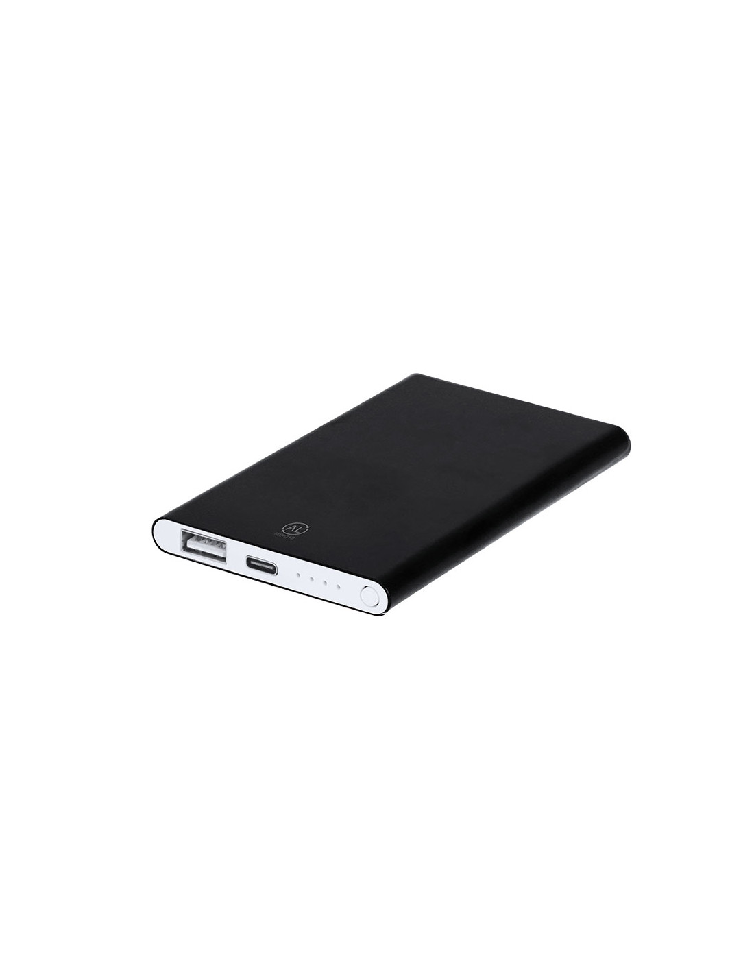 Powerbank personnalisé en aluminium recyclé 4000 mAh "BACKEN" | SIP19
