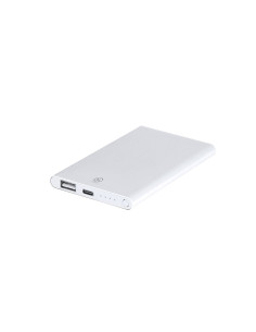 Powerbank personnalisé en aluminium recyclé 4000 mAh "BACKEN" | SIP19