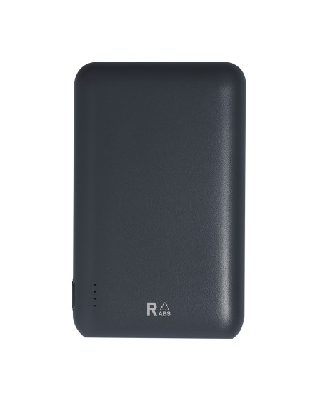 Powerbank publicitaire en ABS recyclé 5000 mAh "TELKAX" | SIP19