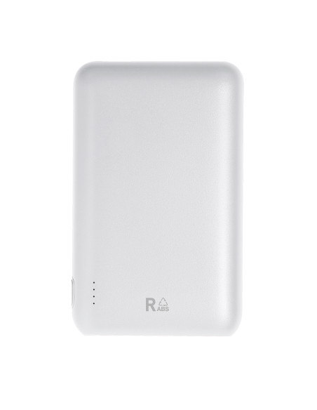 Powerbank publicitaire en ABS recyclé 5000 mAh "TELKAX" | SIP19