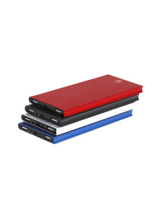 Powerbank personnalisé en aluminium recyclé 8000 mAh "BARROLS" | SIP19