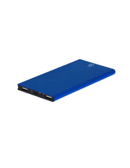 Powerbank personnalisé en aluminium recyclé 8000 mAh "BARROLS" | SIP19