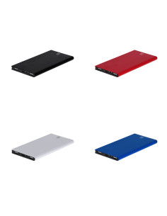 Powerbank personnalisé en aluminium recyclé 8000 mAh "BARROLS" | SIP19