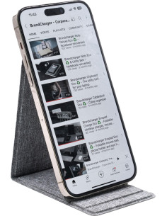 Support de téléphone personnalisable en RPET "ASCEND" | SIP19