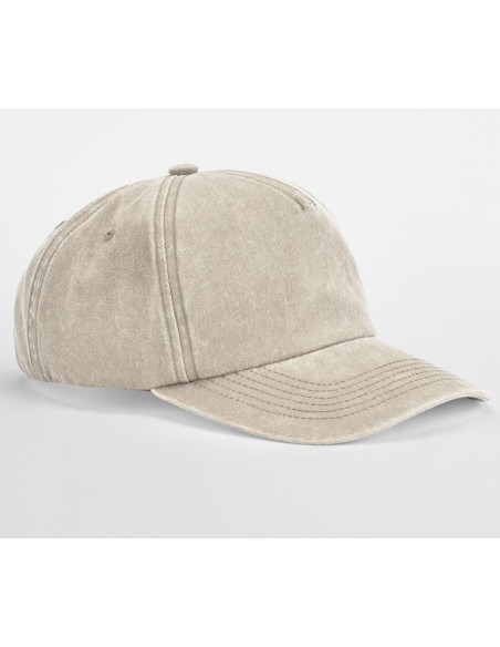 Casquette à personnaliser 5 panneaux en coton "VINTAGE CAP" | SIP19