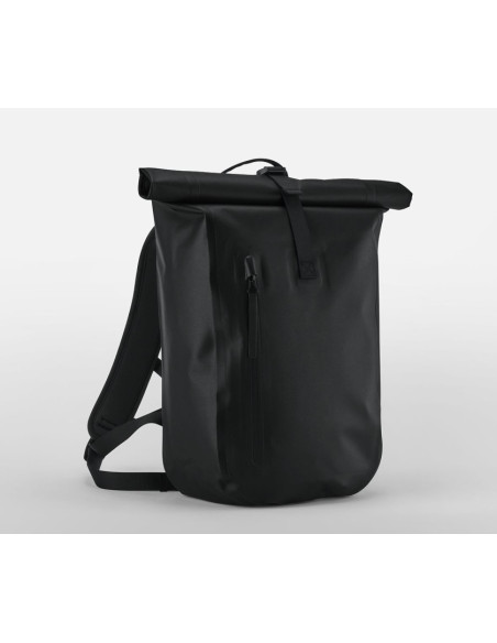 Sac à dos roll-top imperméable personnalisé en RPET "LITE" | SIP19
