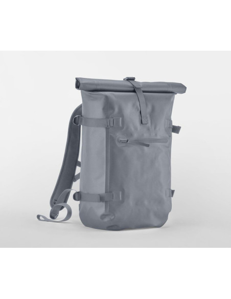 Sac à dos roll-top à imprimer en RPET "WATERPROOF" | SIP19