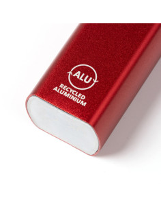 Powerbank personnalisé en aluminium recyclé 2600 mAh "BONY" | SIP19