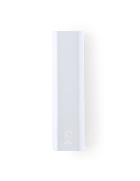 Powerbank personnalisé en aluminium recyclé 2600 mAh "BONY" | SIP19