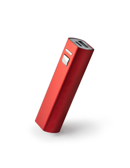 Powerbank personnalisé en aluminium recyclé 2600 mAh "BONY" | SIP19