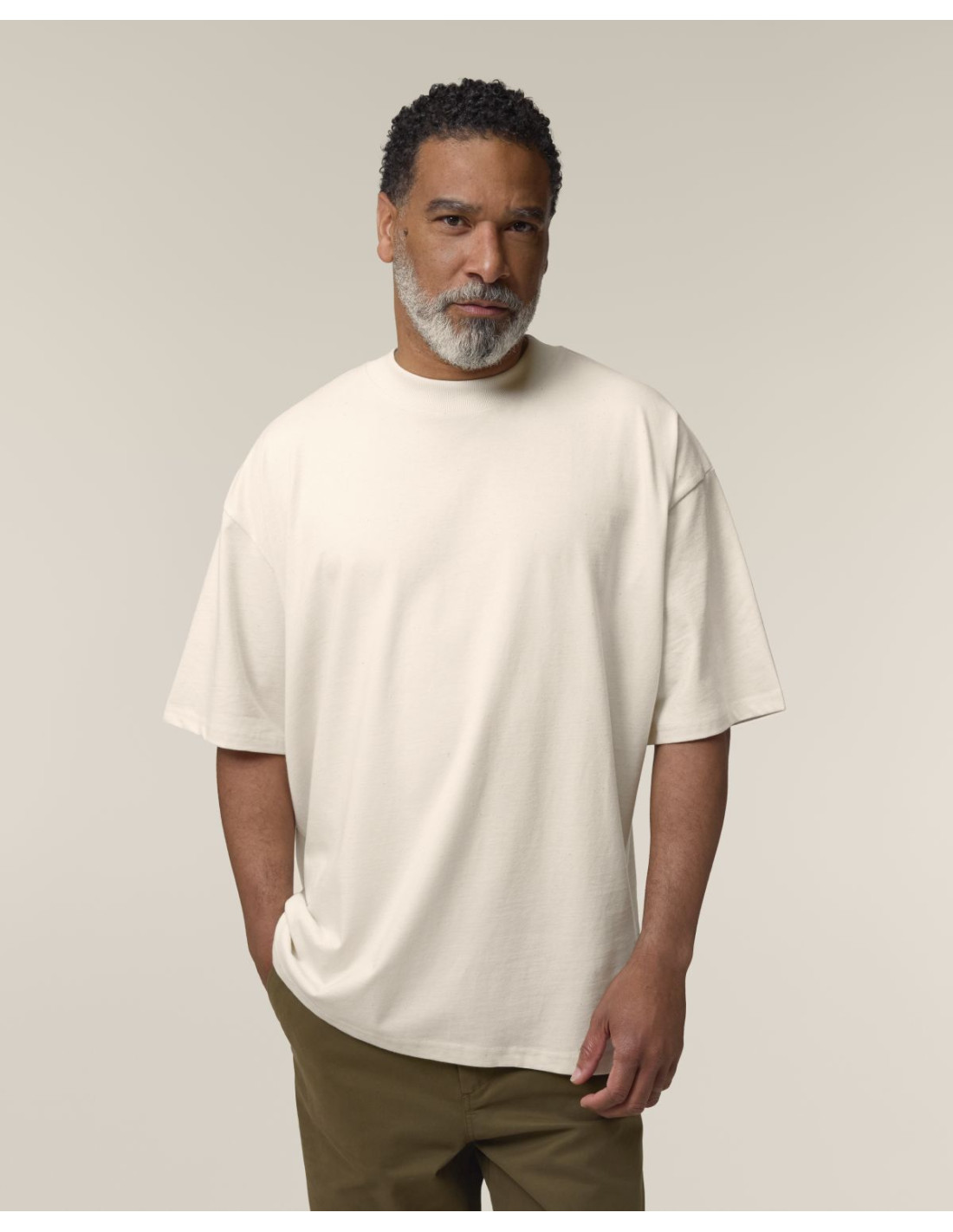 T-shirt oversize unisexe premium coton bio 200G  "BLASTER 2.0" | SIP19