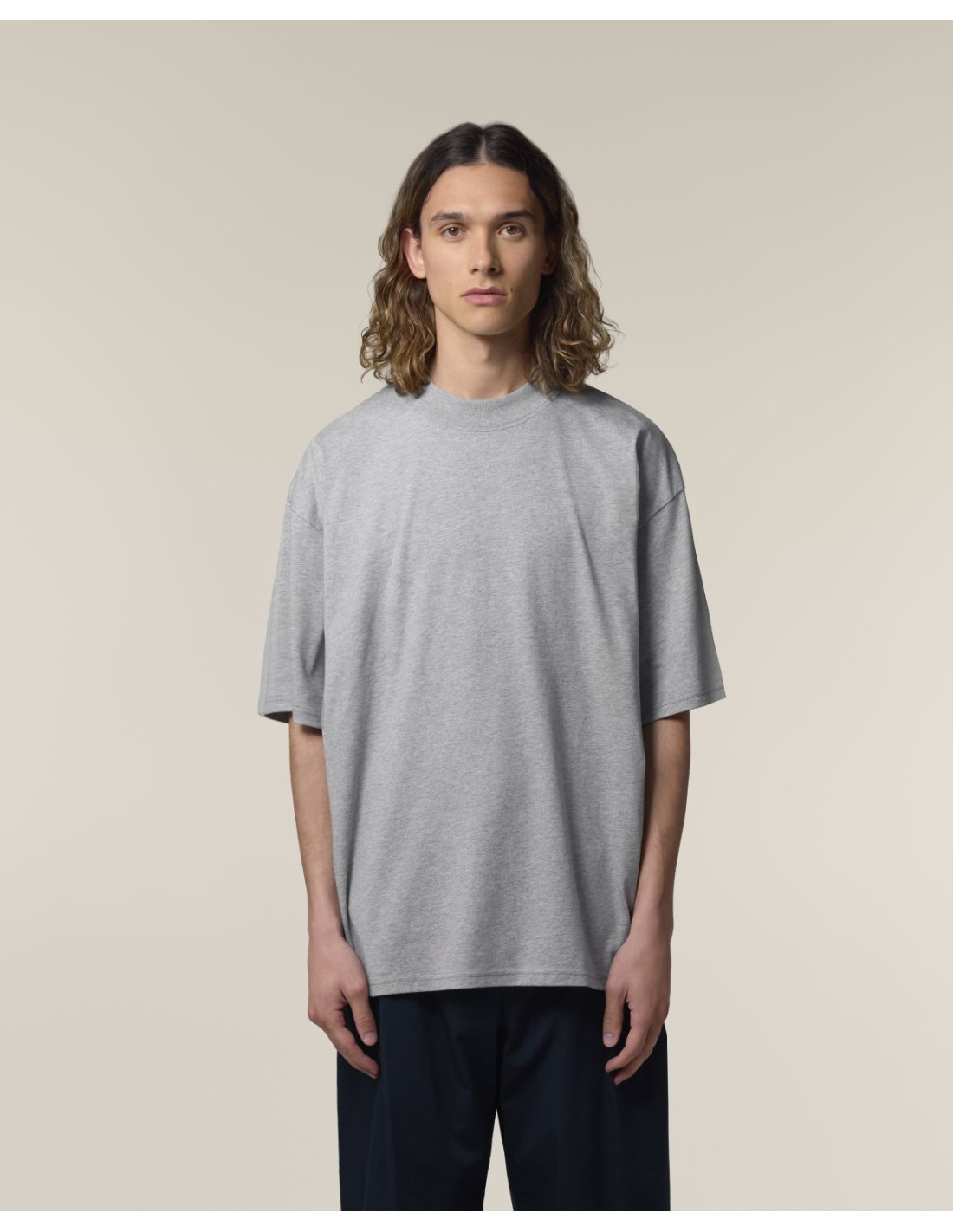 T-shirt oversize unisexe premium coton bio 200G  "BLASTER 2.0" | SIP19