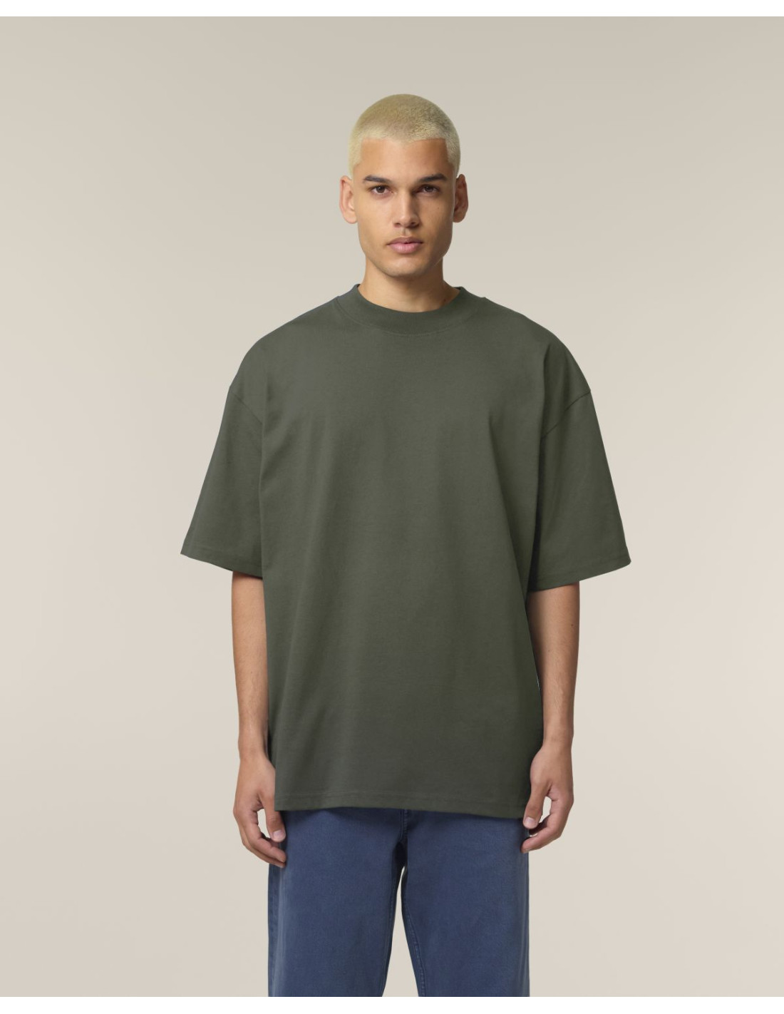 T-shirt oversize unisexe premium coton bio 200G  "BLASTER 2.0" | SIP19