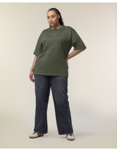 T-shirt oversize unisexe premium coton bio 200G  "BLASTER 2.0" | SIP19