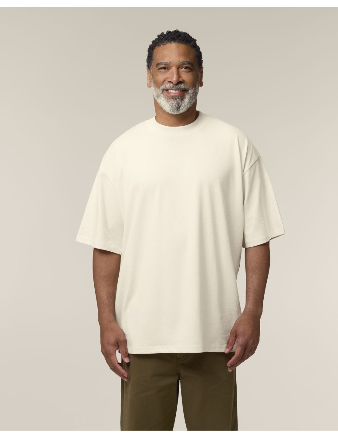T-shirt oversize unisexe premium coton bio 200G  "BLASTER 2.0" | SIP19