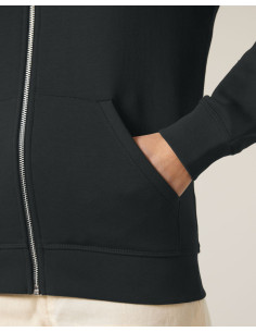 Sweat à capuche zip personnalisé Stanley Stella coton "MIXER" | SIP19