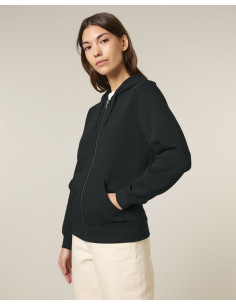 Sweat à capuche zip personnalisé Stanley Stella coton "MIXER" | SIP19