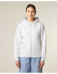 Sweat à capuche zip personnalisé Stanley Stella coton "MIXER" | SIP19