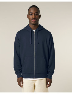 Sweat à capuche zip personnalisé Stanley Stella coton "MIXER" | SIP19