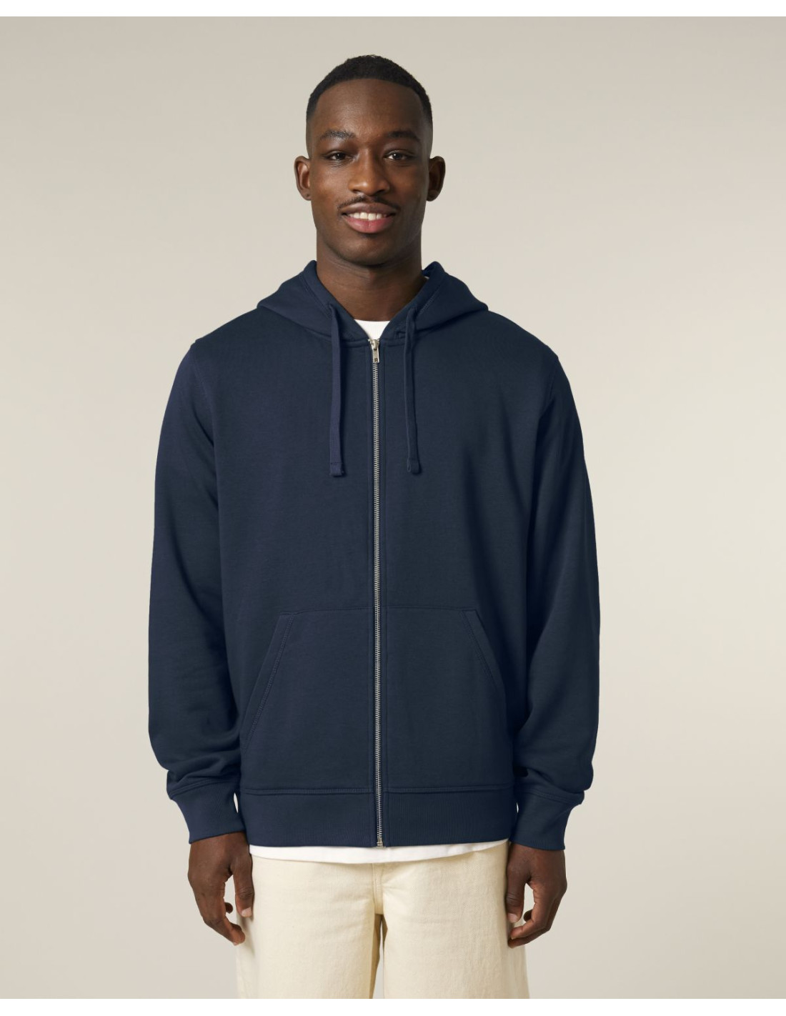 Sweat à capuche zip personnalisé Stanley Stella coton "MIXER" | SIP19
