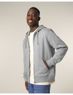 Sweat à capuche zip personnalisé Stanley Stella coton "MIXER" | SIP19