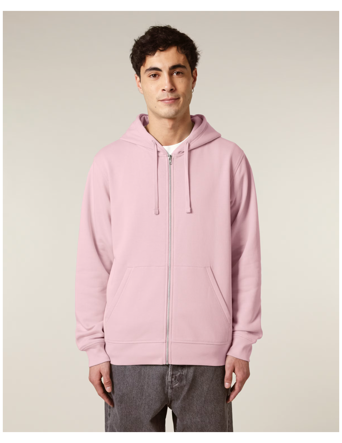 Sweat à capuche zip personnalisé Stanley Stella coton "MIXER" | SIP19