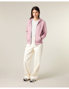 Sweat à capuche zip personnalisé Stanley Stella coton "MIXER" | SIP19