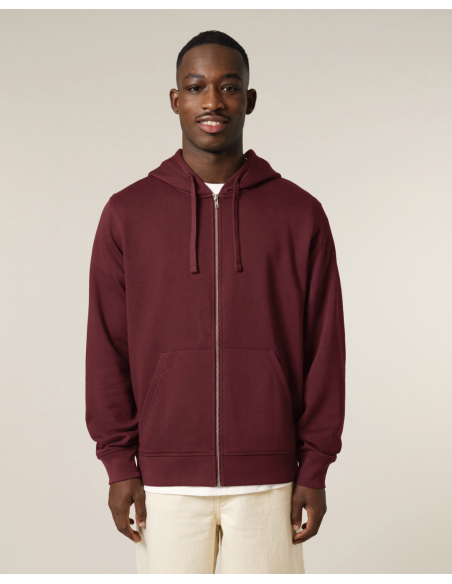 Sweat à capuche zip personnalisé Stanley Stella coton "MIXER" | SIP19