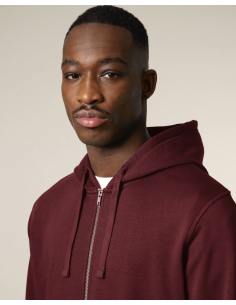 Sweat à capuche zip personnalisé Stanley Stella coton "MIXER" | SIP19