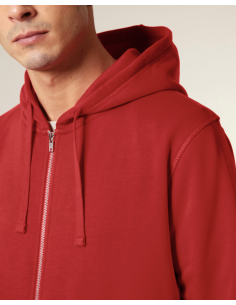 Sweat à capuche zip personnalisé Stanley Stella coton "MIXER" | SIP19