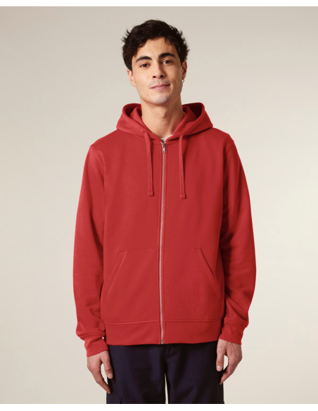 Sweat à capuche zip personnalisé Stanley Stella coton "MIXER" | SIP19
