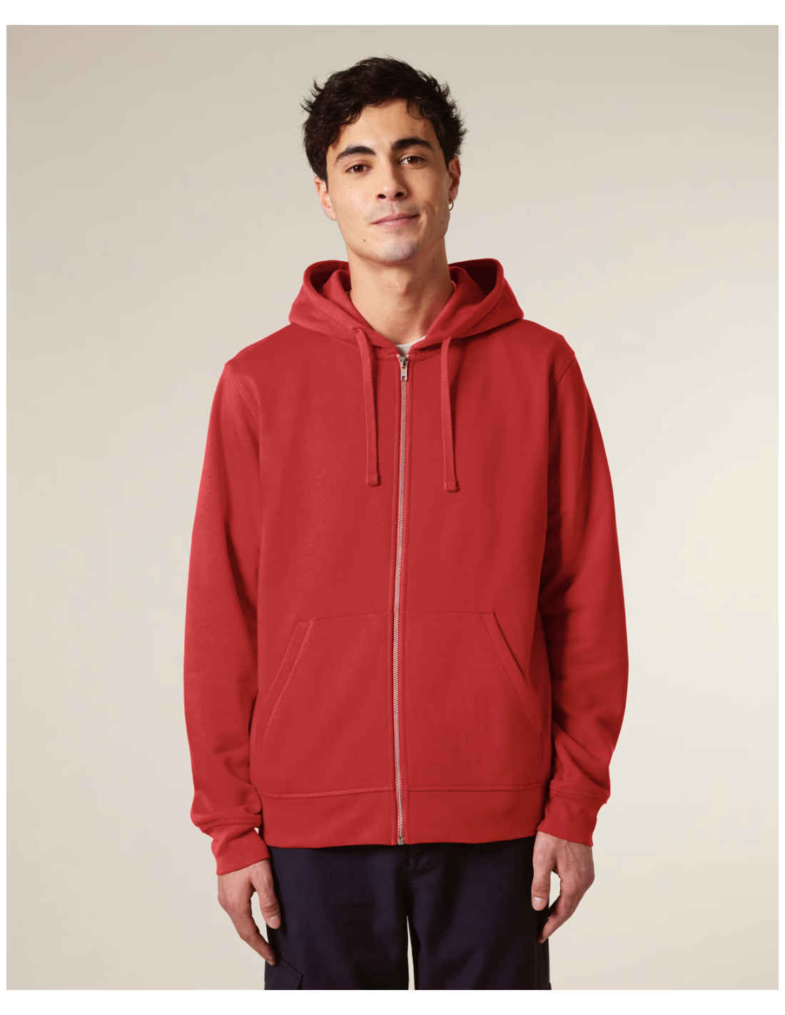 Sweat à capuche zip personnalisé Stanley Stella coton "MIXER" | SIP19