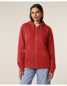 Sweat à capuche zip personnalisé Stanley Stella coton "MIXER" | SIP19