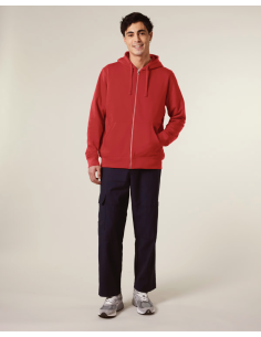 Sweat à capuche zip personnalisé Stanley Stella coton "MIXER" | SIP19
