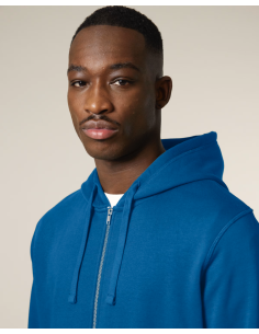 Sweat à capuche zip personnalisé Stanley Stella coton "MIXER" | SIP19