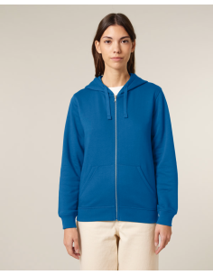 Sweat à capuche zip personnalisé Stanley Stella coton "MIXER" | SIP19