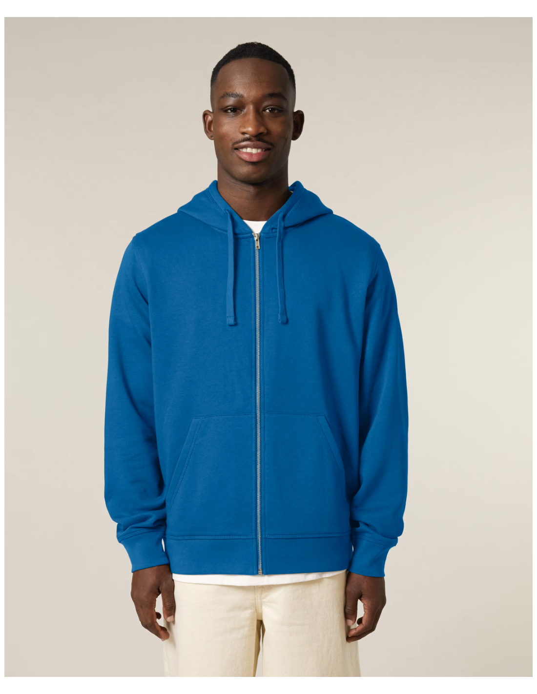 Sweat à capuche zip personnalisé Stanley Stella coton "MIXER" | SIP19