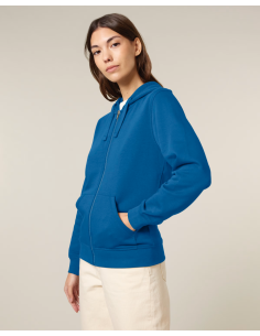 Sweat à capuche zip personnalisé Stanley Stella coton "MIXER" | SIP19