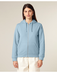 Sweat à capuche zip personnalisé Stanley Stella coton "MIXER" | SIP19