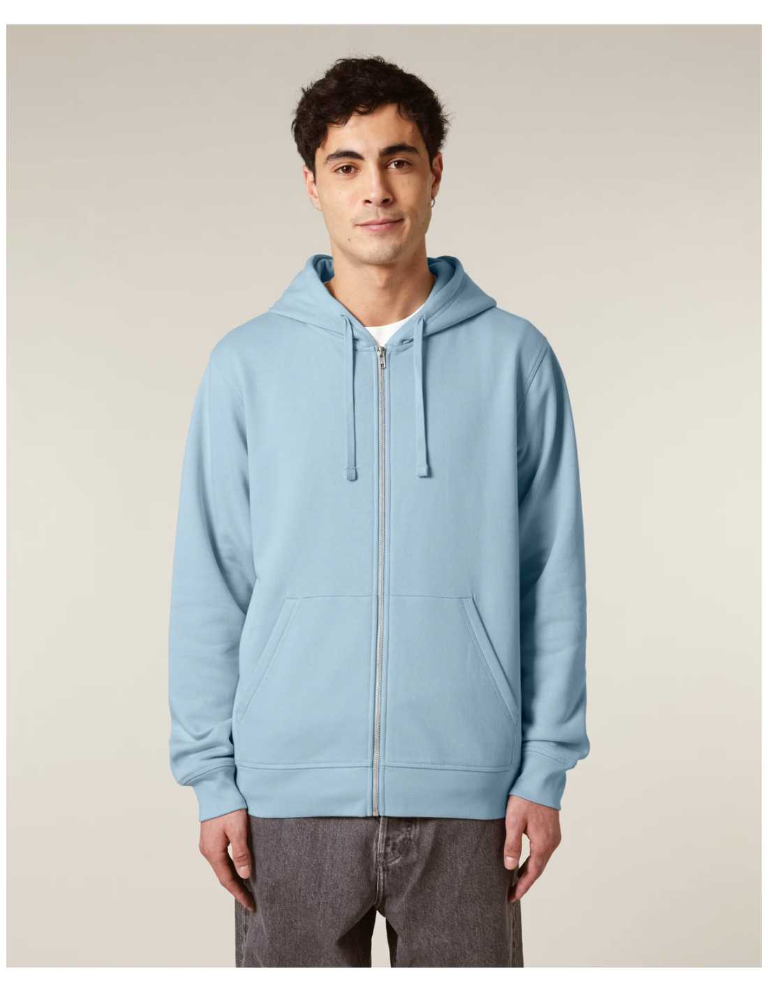 Sweat à capuche zip personnalisé Stanley Stella coton "MIXER" | SIP19