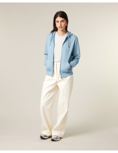 Sweat à capuche zip personnalisé Stanley Stella coton "MIXER" | SIP19