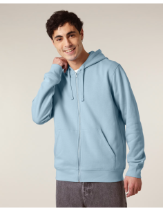 Sweat à capuche zip personnalisé Stanley Stella coton "MIXER" | SIP19