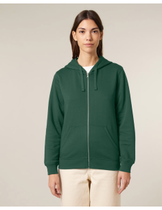 Sweat à capuche zip personnalisé Stanley Stella coton "MIXER" | SIP19