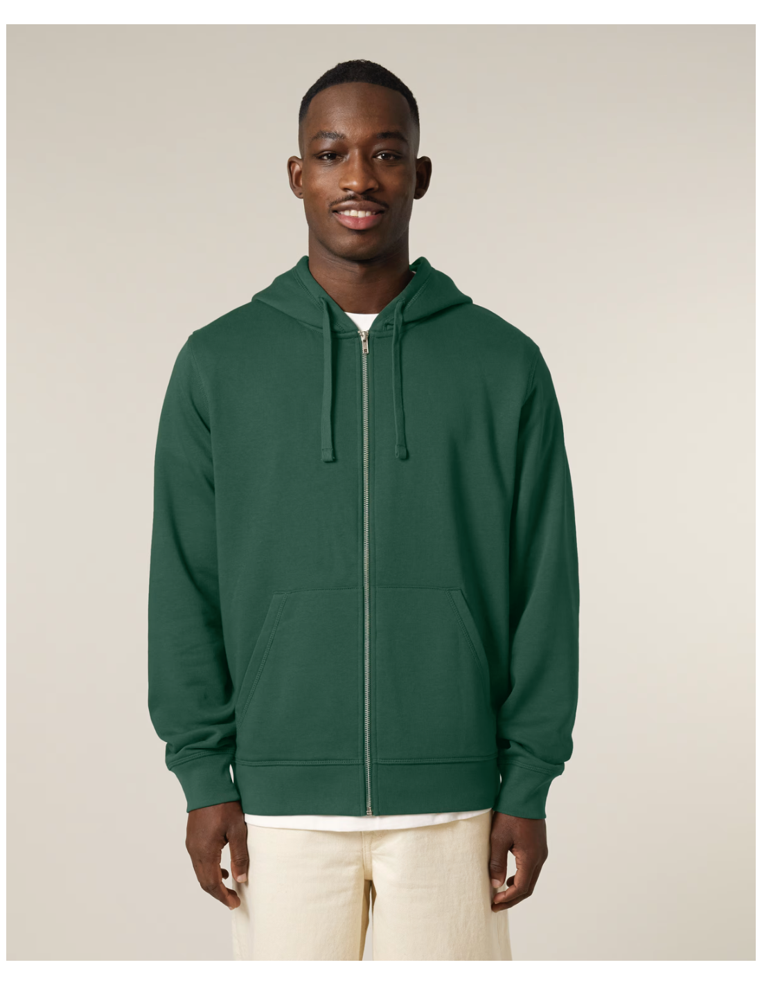 Sweat à capuche zip personnalisé Stanley Stella coton "MIXER" | SIP19