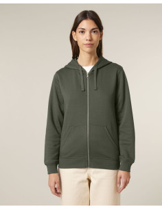 Sweat à capuche zip personnalisé Stanley Stella coton "MIXER" | SIP19