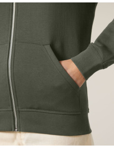 Sweat à capuche zip personnalisé Stanley Stella coton "MIXER" | SIP19
