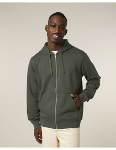 Sweat à capuche zip personnalisé Stanley Stella coton "MIXER" | SIP19