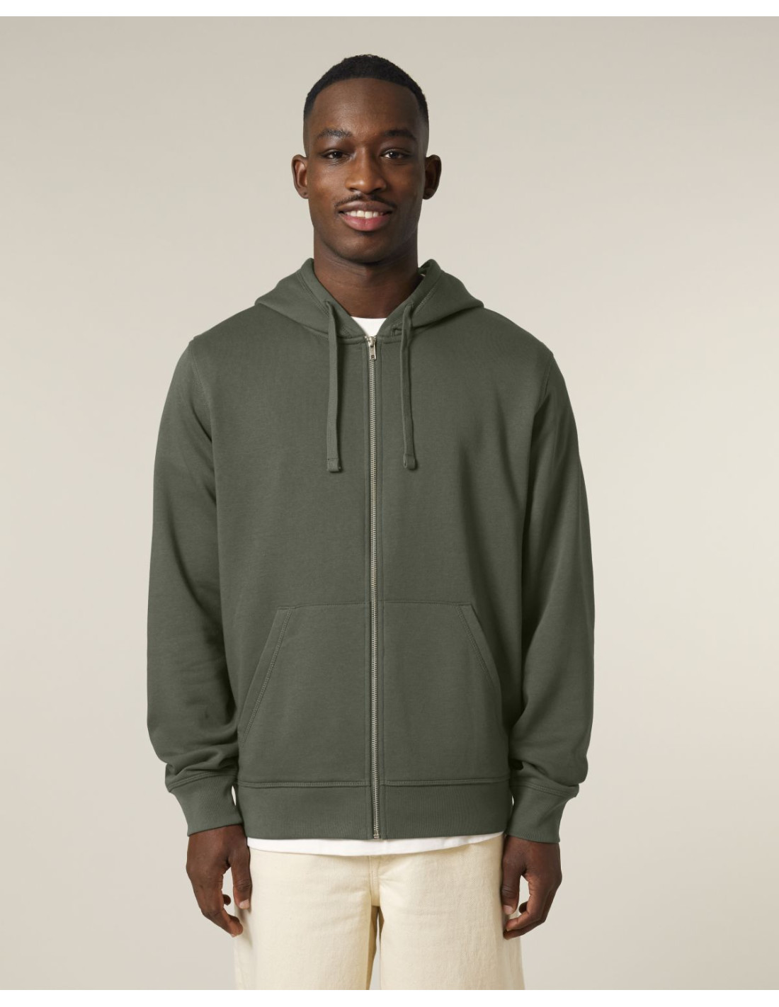 Sweat à capuche zip personnalisé Stanley Stella coton "MIXER" | SIP19