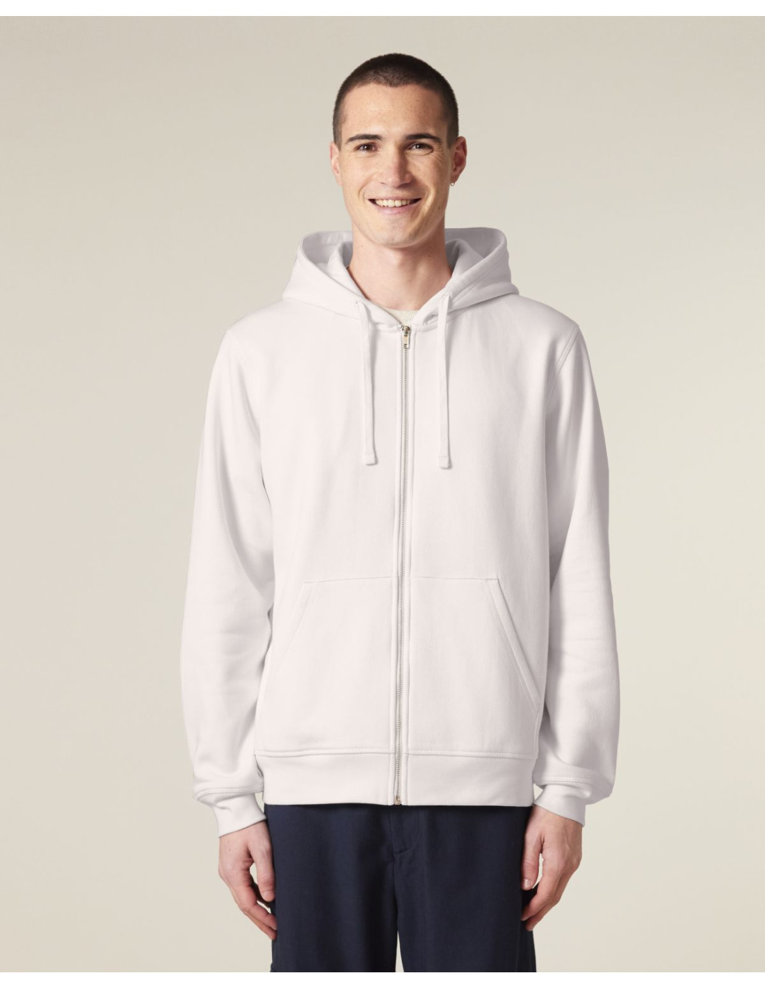 Sweat à capuche zip personnalisé Stanley Stella coton "MIXER" | SIP19